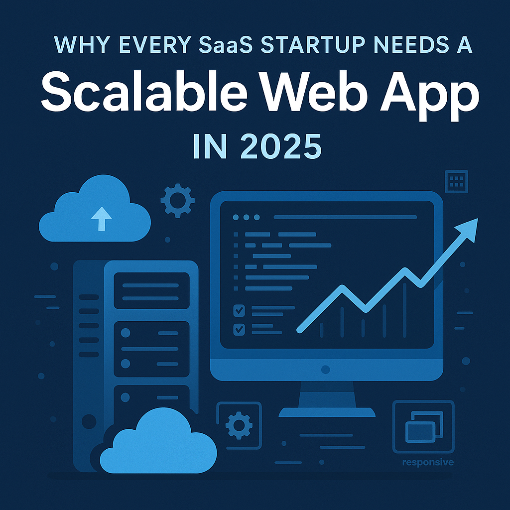 Why Every SaaS Startup Needs a Scalable Web App in 2025