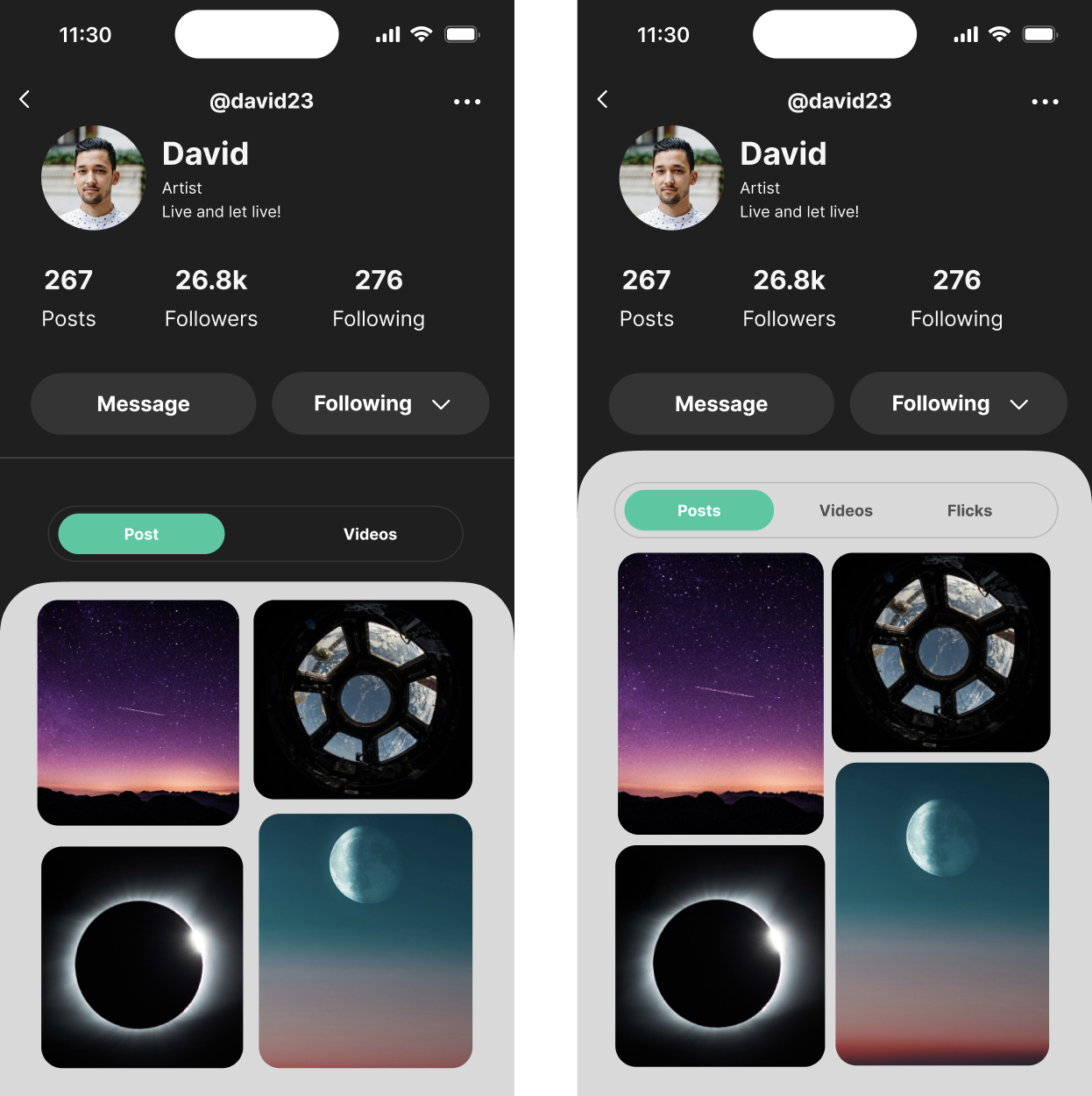 Loverume Social Media App